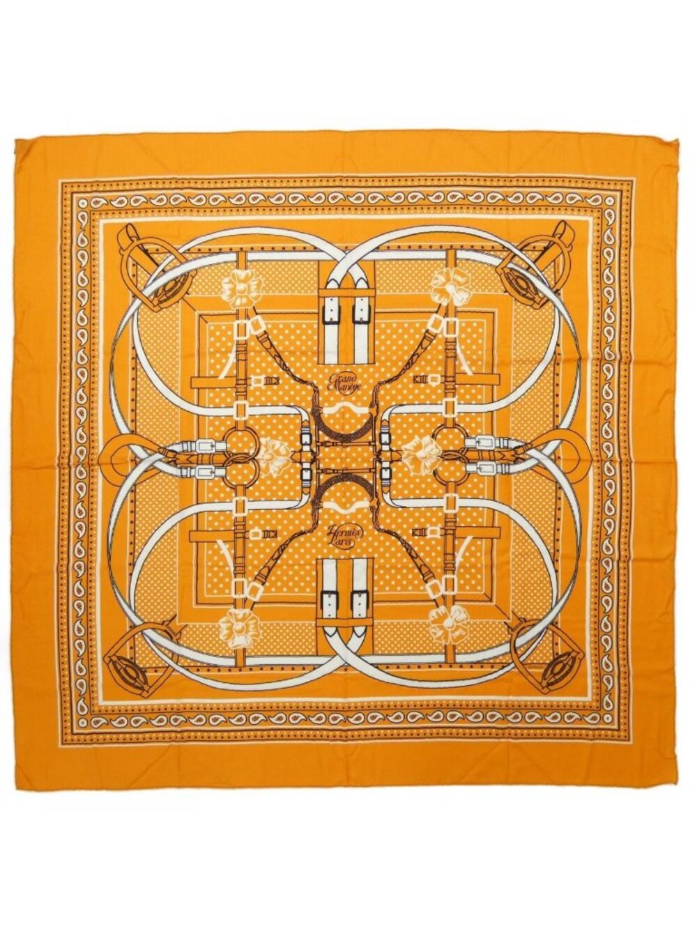 Hermes Grand Manege Bandana Carre Geant 140 Shawl Scarf